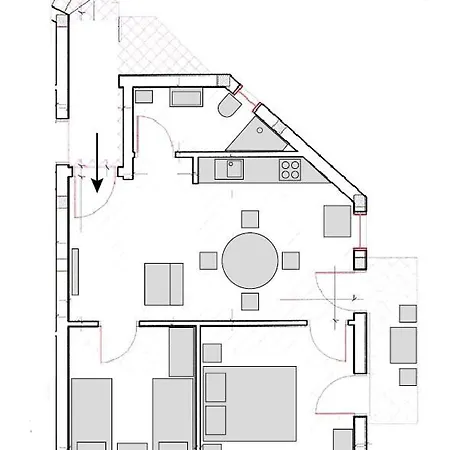 Two-bedroom Grandica 아파트 비오그라드나모루